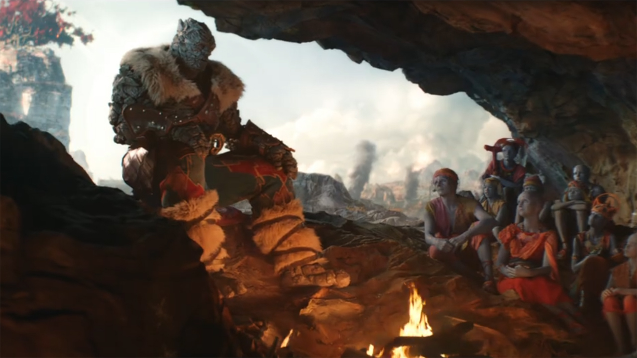 5 questions sur l'amour et le tonnerre que nous avons après la nouvelle bande-annonce du film Marvel 3 Korg raconte une histoire dans Thor : Love and Thunder