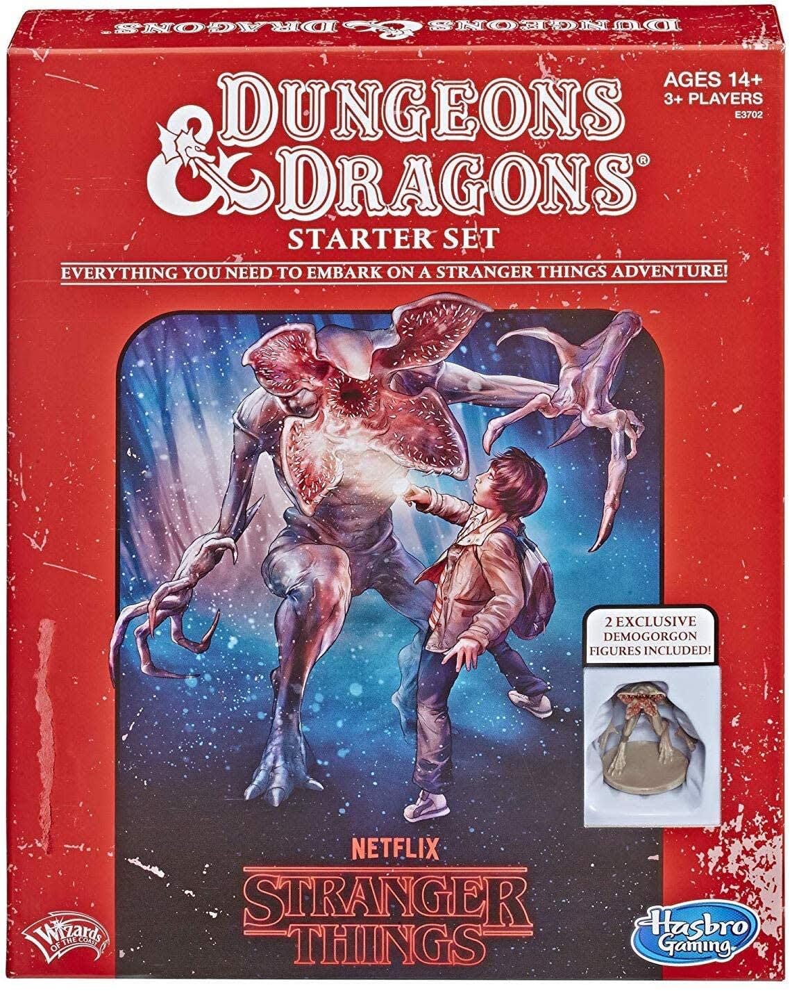 Découvrez le kit de démarrage Donjons et Dragons Stranger Things de Hasbro sur Amazon.