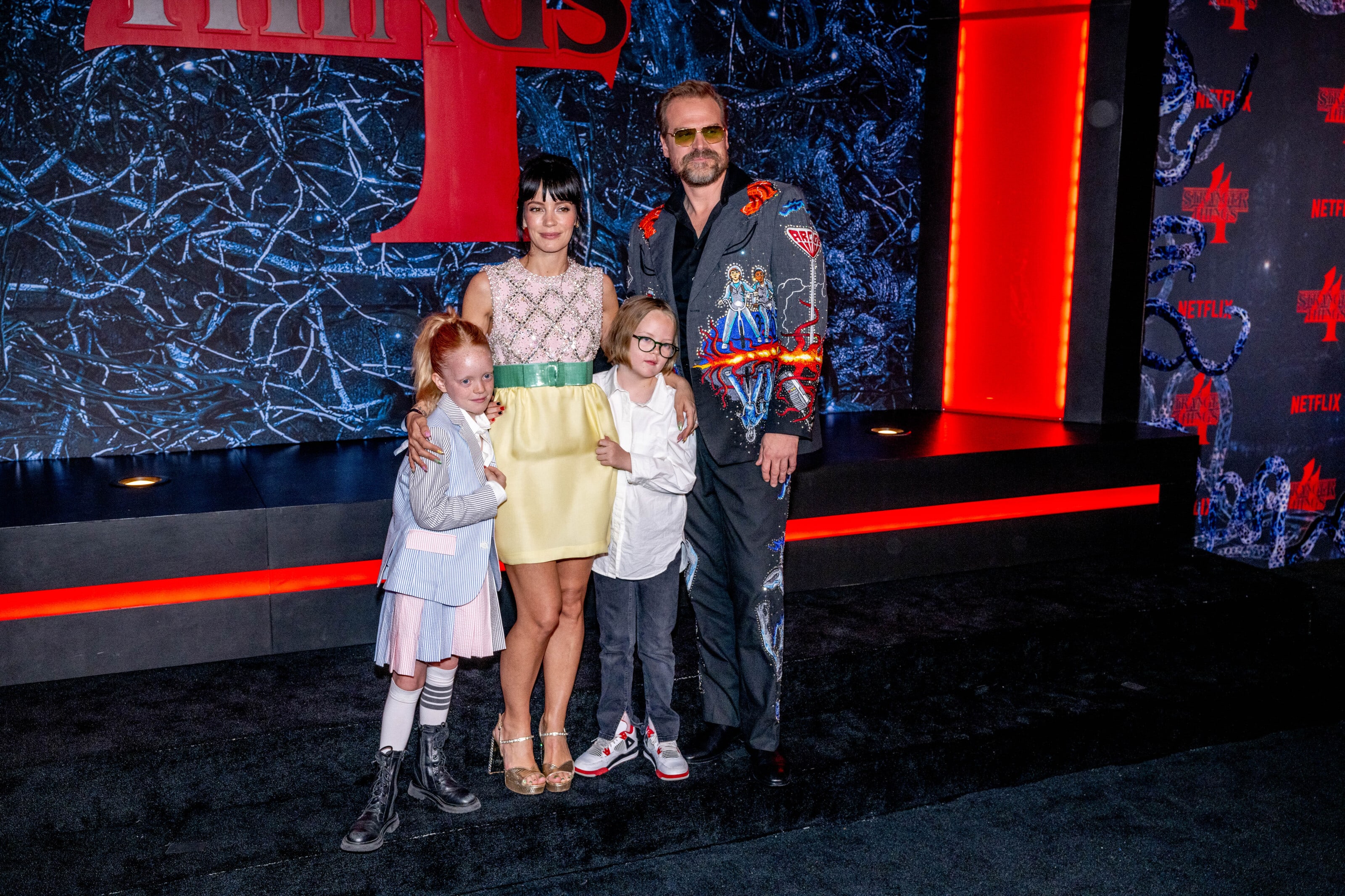 David Harbour et Lily Allen