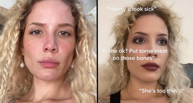 Halsey applaudit les gens en disant qu'ils ont l'air "trop minces" et "malsains" 3 Halsey applaudit les gens en disant qu'ils regardent