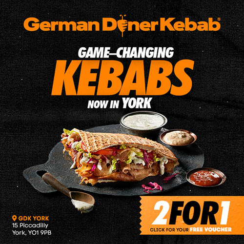 Donner Kebab York allemand 2 pour 1