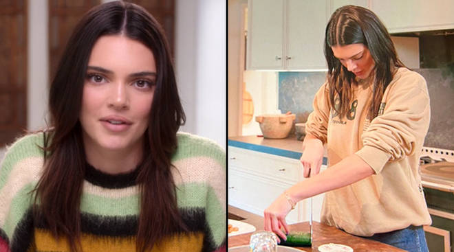 Kendall Jenner qui a du mal à couper un concombre laisse les téléspectateurs de Kardashian dans l'hystérie 3 Kendall Jenner ne sait pas couper un concombre