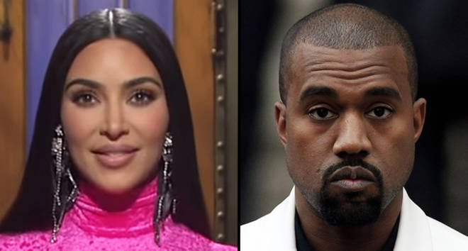 Kim Kardashian dit que Kanye West est sorti en trombe pendant son monologue SNL parce qu'elle l'a traité de 
