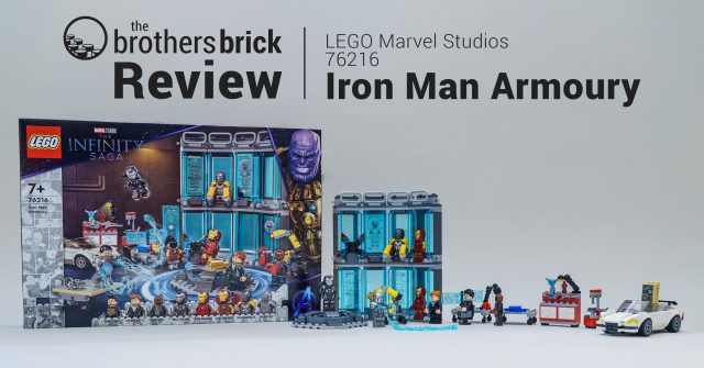 LEGO Marvel 76216 L'armurerie d'Iron Man [Review] - La brique des frères - 3