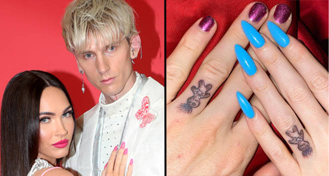Machine Gun Kelly et Megan Fox révèlent des tatouages de poupée vaudou assortis 3 Machine Gun Kelly et Megan Fox révèlent des tatouages de poupée vaudou assortis