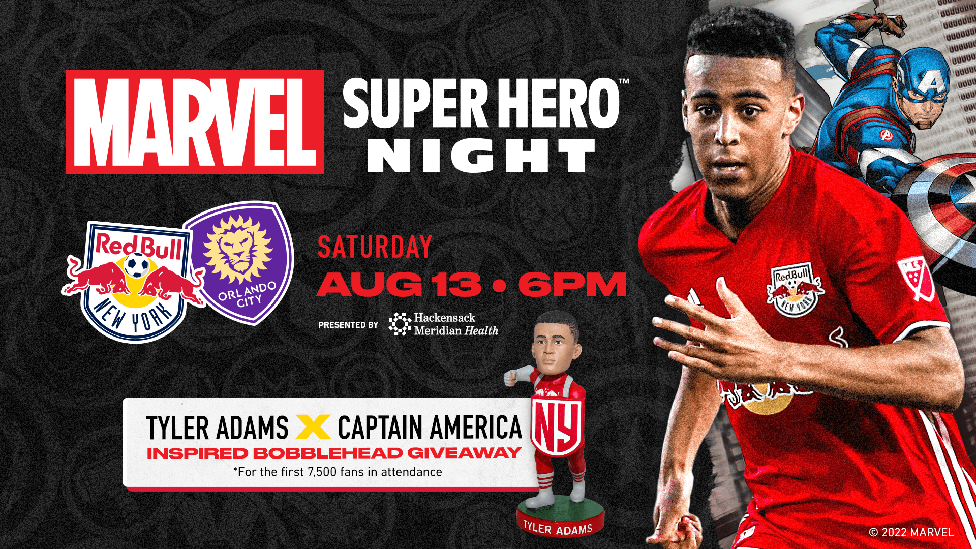 Marvel Super Hero™ Night le 13 août au Red Bull Arena - 1