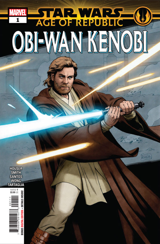 Couverture L'Âge de la République : Obi-Wan Kenobi 1