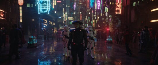 Inquisiteur et Stormtroopers sur Daiyu dans 'Obi-Wan Kenobi'
