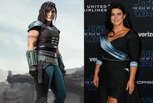 "Ce ne sont pas les mêmes" : les fans de Star Wars divisés sur Moses Ingram et Gina Carano 7 Gina Carano dans Star Wars The Mandalorian