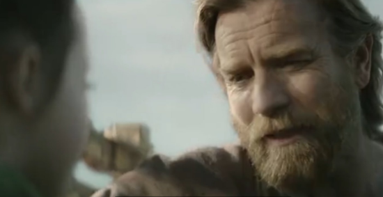 Obi-Wan parle à Leia de sa famille