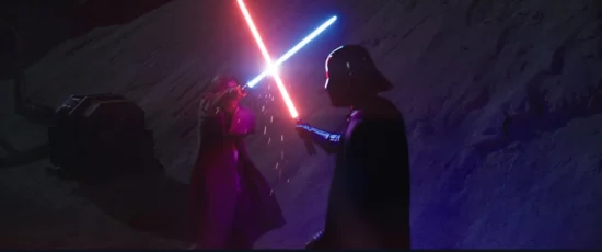 Dark Vador serait impliqué dans une AUTRE série "Star Wars" 7 Vador combattant Kenobi