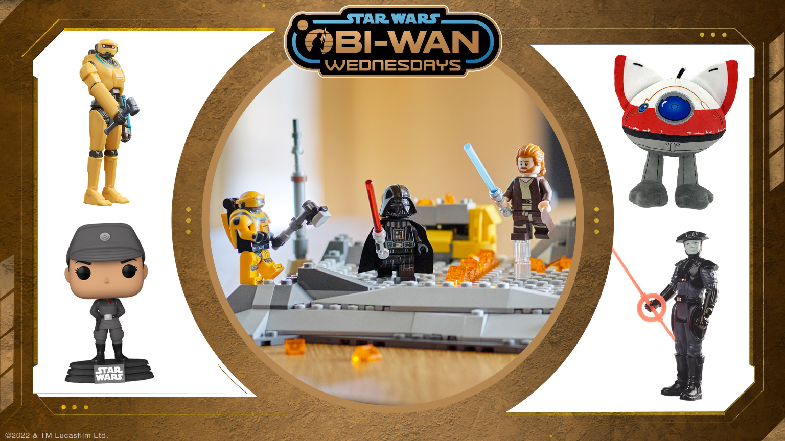 Mercredis Obi-Wan : LEGO Star Wars Obi-Wan Vs. Dark Vador et plus encore ! 2 Mercredis Obi-Wan : LEGO Star Wars Obi-Wan Vs. Dark Vador et plus encore ! - 1