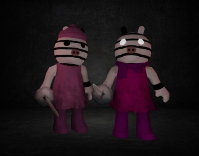 10 meilleurs personnages Roblox Piggy pour effrayer vos amis 12 Jumeaux Roblox Piggy Personnage