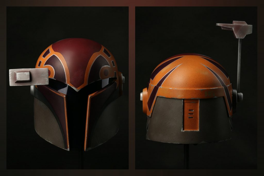 Star Wars Rebels : le casque Sabine Wren disponible chez Denuo Novo 4 Star Wars Rebels : Casque Sabine Wren Saison 2