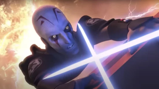 Le Grand Inquisiteur s'accroche après avoir été vaincu par Kanan