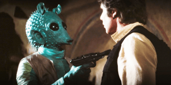 Harrison Ford comme Han Solo