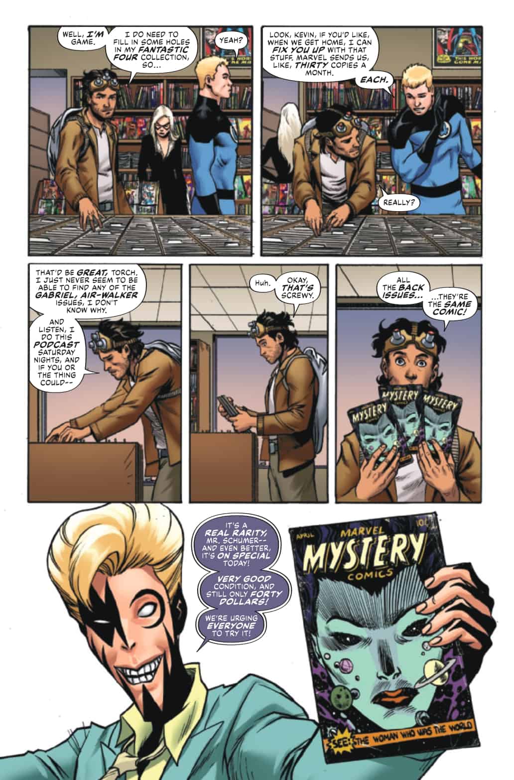 SNEAK PEEK: Preview MARVEL Comics LES MERVEILLES #11 - 13