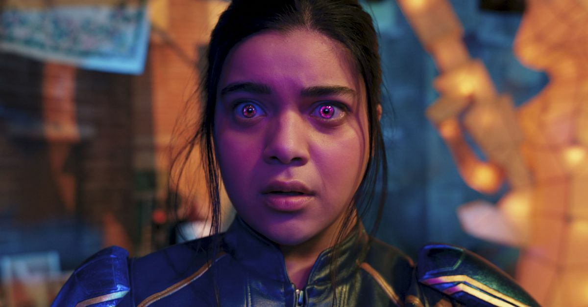 Pourquoi l'émission Ms. Marvel de Disney ressemble à Spider-Man: Into the Spider-Verse 2 Pourquoi l'émission Ms. Marvel de Disney ressemble à Spider-Man: Into the Spider-Verse - 1