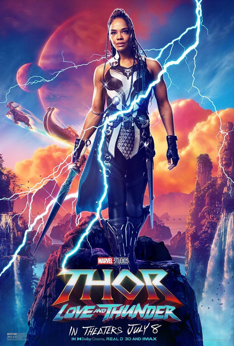 Thor 4 Star s'excuse auprès de Marvel pour avoir partagé une photo de spoil 4 Affiche Thor valkyrie