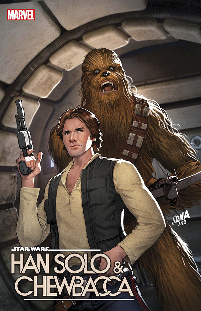Couverture de la variante STAR WARS : HAN SOLO & CHEWBACCA 6