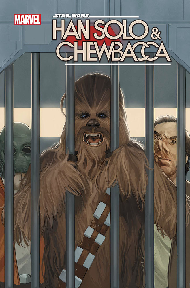 L'histoire du Ronin continue et plus encore dans les bandes dessinées Star Wars de Marvel de septembre 2022 - Aperçu exclusif 12 Couverture de STAR WARS : HAN SOLO & CHEWBACCA 6