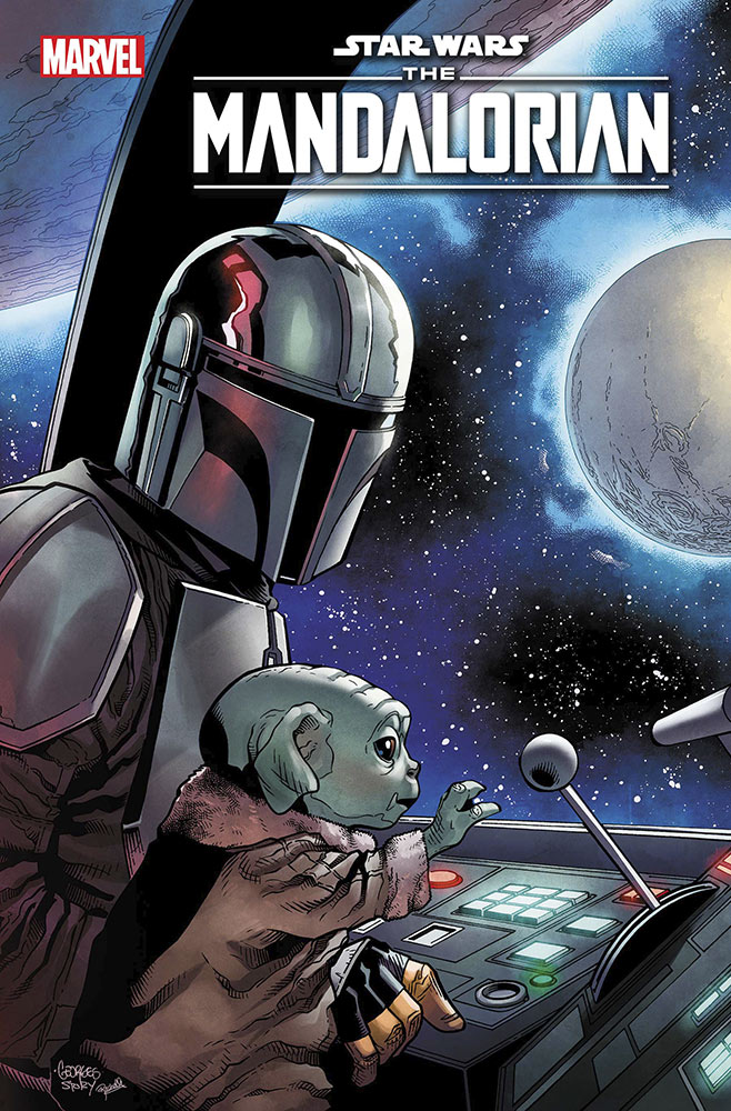 Couverture de la variante STAR WARS : THE MANDALORIAN 3
