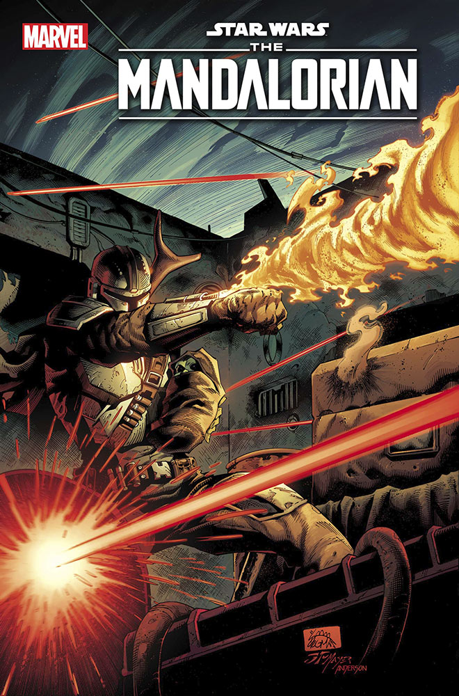 L'histoire du Ronin continue et plus encore dans les bandes dessinées Star Wars de Marvel de septembre 2022 - Aperçu exclusif 8 Couverture de la variante STAR WARS : THE MANDALORIAN 3