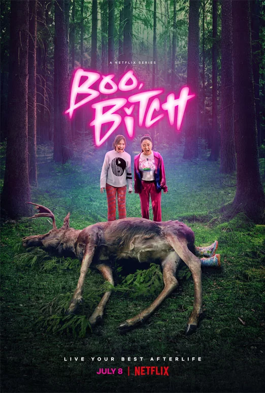 boo-bitch-netflix-series-lana-condor-affiche boo chienne série netflix lana condor affiche