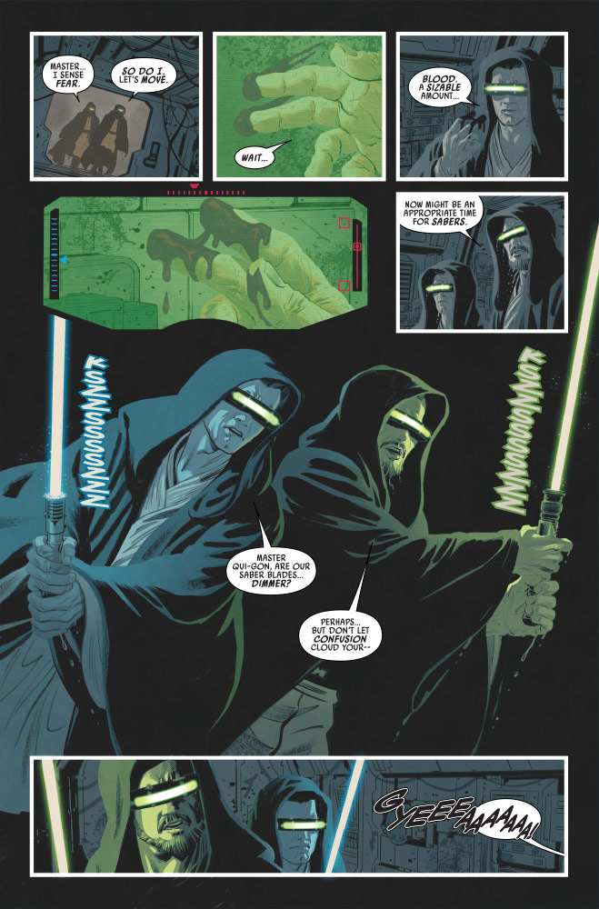 Obi-Wan et Qui-Gon entrent dans les ténèbres dans Marvel's Star Wars : Obi-Wan #2 - Aperçu exclusif 11 Obi-Wan #2 de Marvel aperçu 6