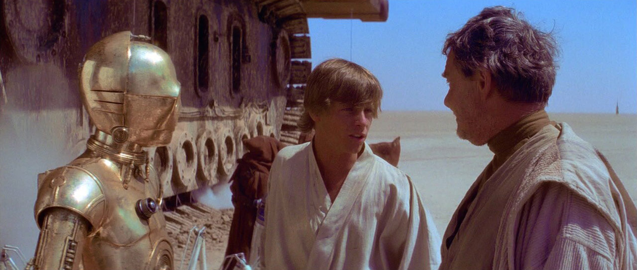Les leçons de la paternité dans Star Wars 9 Owen Lars et Luke Skywalker
