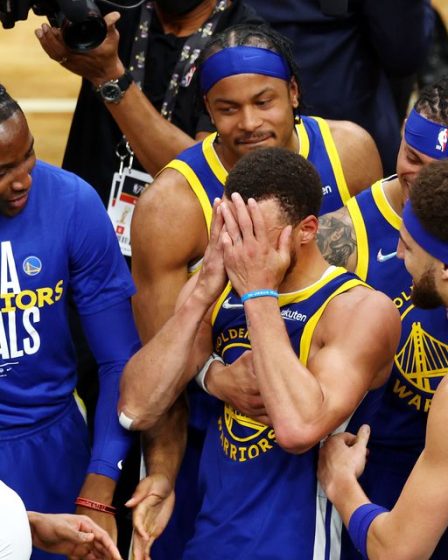 Steph Curry mène les Warriors devant les Celtics pour remporter le quatrième titre NBA en 8 ans 54 Steph Curry mène les Warriors devant les Celtics pour remporter le quatrième titre NBA en 8 ans - 53