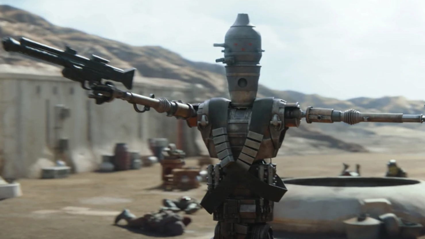 Un expert en robotique montre comment les robots de Star Wars ne reflètent pas la réalité 4 Le droïde chasseur de primes IG-11 de la série télévisée Star Wars The Mandalorian.