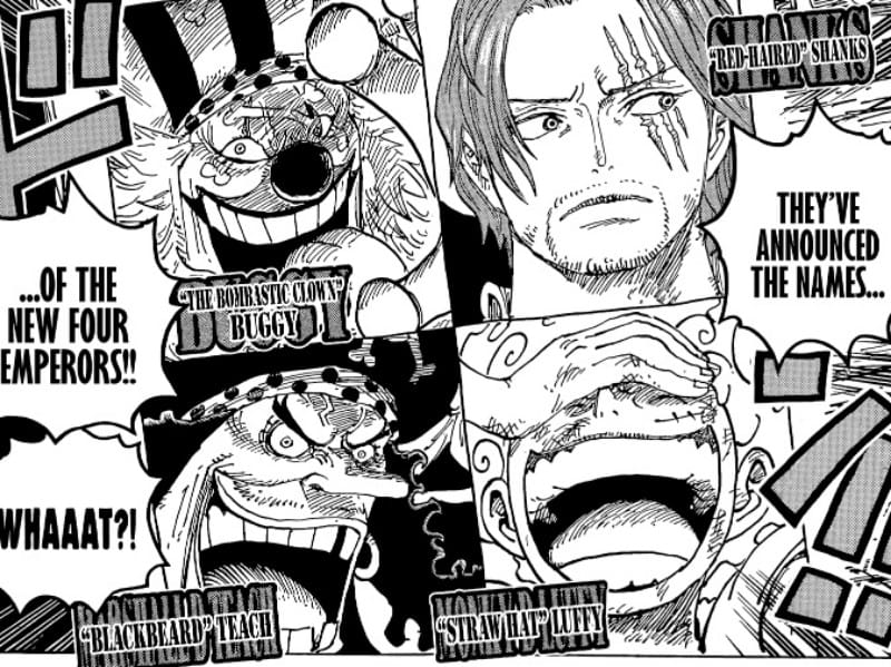One Piece Chapitre 1054 Spoilers : Tous les mystères non résolus et l'avenir 5 Nouveaux empereurs One Piece Chapitre 1054