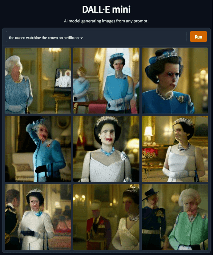 la-reine-regardant-la-couronne-sur-netflix la reine regarde la couronne sur netflix