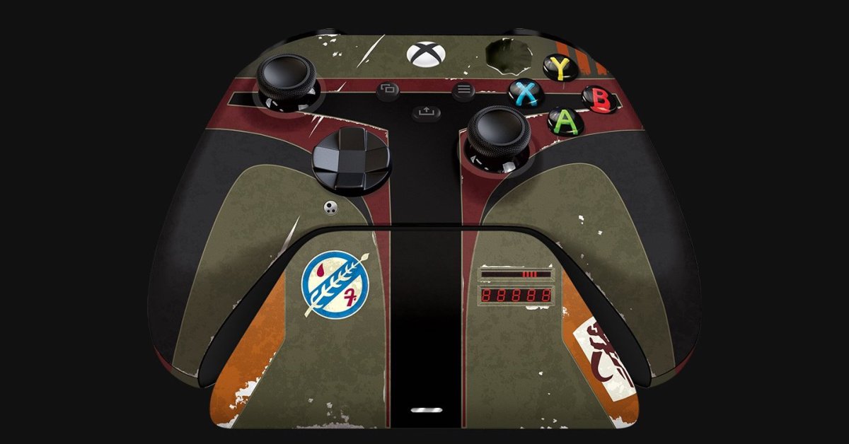 Contrôleurs et chargeurs Razer Boba Fett / Mandalorian Xbox à 140 $ (correspondant bas, Reg. 180 $) 2 Contrôleurs et chargeurs Razer Boba Fett / Mandalorian Xbox à 140 $ (correspondant bas, Reg. 180 $) - 1