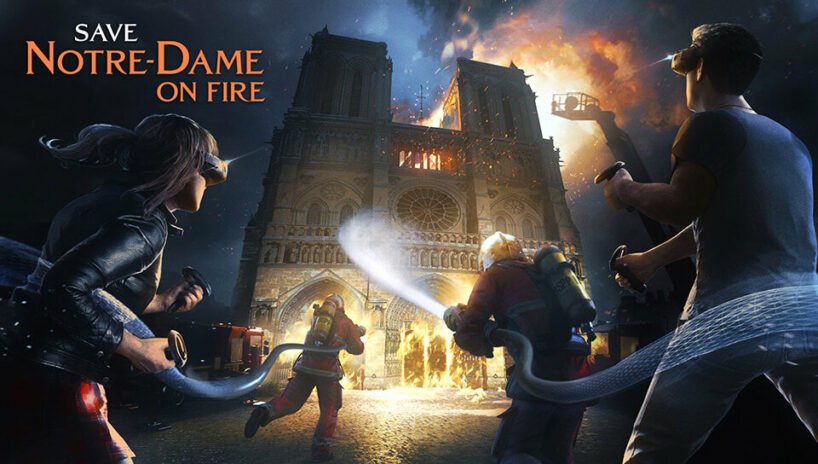 ubisoft lance le jeu VR multijoueur "sauvons notre-dame en feu" 9 Le nouveau jeu VR d'ubisoft présente les joueurs comme des pompiers essayant de sauver une Notre-Dame en feu