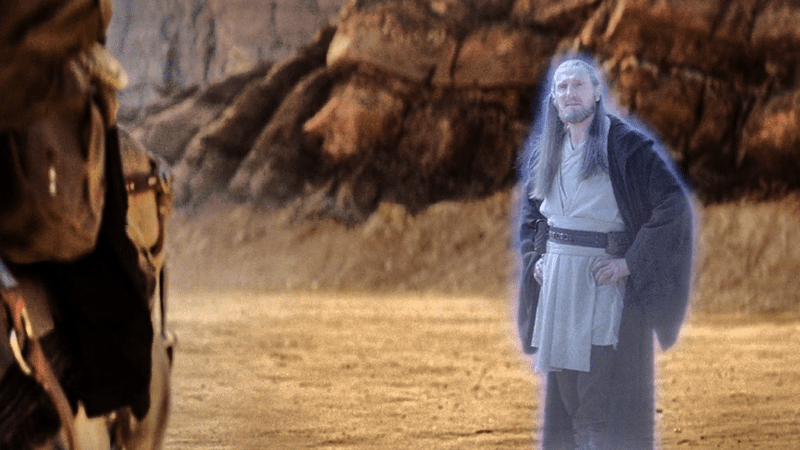 Comment le grand camée final d'Obi-Wan Kenobi prépare la saison 2 5 Qui-Gon Jinn, Obi-Wan Kenobi