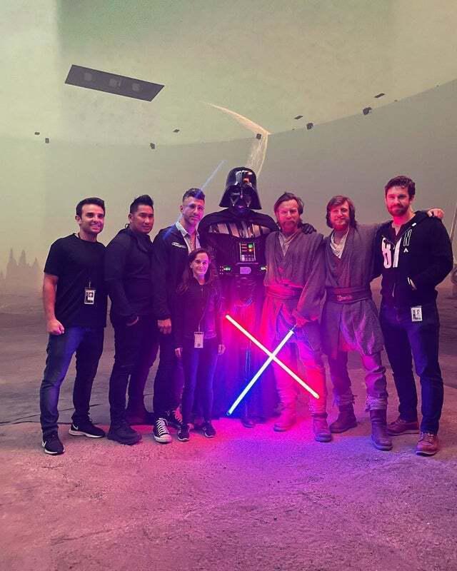 Une nouvelle photo d'Obi-Wan Kenobi montre Hayden Christensen avec d'autres Jedi sur le plateau 5 Obi-Wan Kenobi Vador