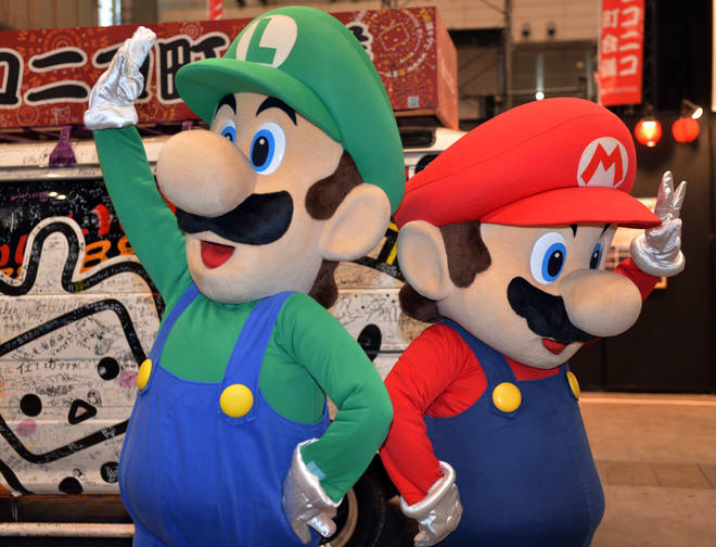 Les personnages de Nintendo Super Mario et Luigi