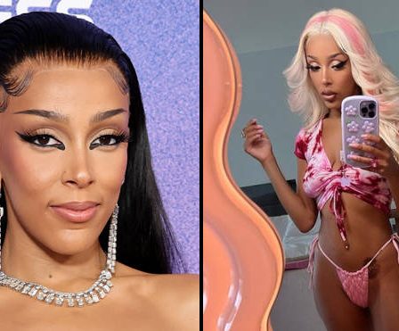 Doja Cat applaudit les gens disant qu'elle est "trop ​​​​maigre" dans la vidéo en direct - 70