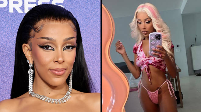 Doja Cat applaudit les gens disant qu'elle est "trop maigre" dans la vidéo en direct 2 Doja Cat applaudit les gens disant qu'elle est "trop maigre" dans la vidéo en direct - 1
