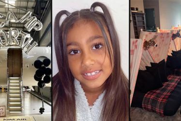 North West fête son anniversaire avec une fête sur le thème du camp de luxe et un tour en jet privé - 5