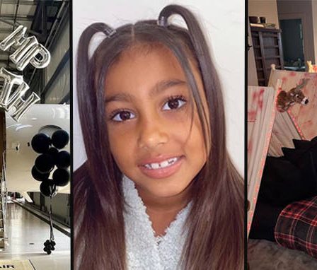 North West fête son anniversaire avec une fête sur le thème du camp de luxe et un tour en jet privé - 45