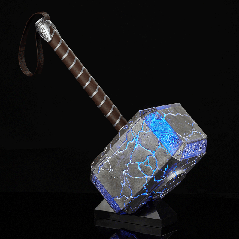 Marvel Legends Series Mighty Thor Mjolnir Electronic Hammer Acheter la réplique du marteau Natalie Portman Thor 4 de Marvel - 3
