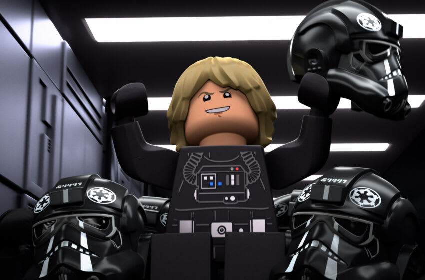Luke Skywalker dans LEGO STAR WARS HALLOWEEN SPECIAL exclusivement sur Disney+.  ©2021 Lucasfilm Ltd. & TM.  Tous les droits sont réservés.