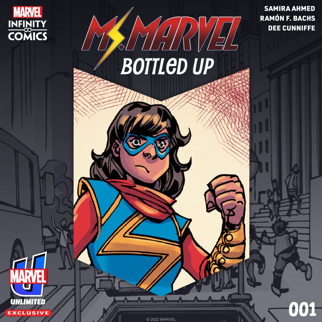 Embouteillé 'maintenant sur Marvel Unlimited 3 Mme Merveille