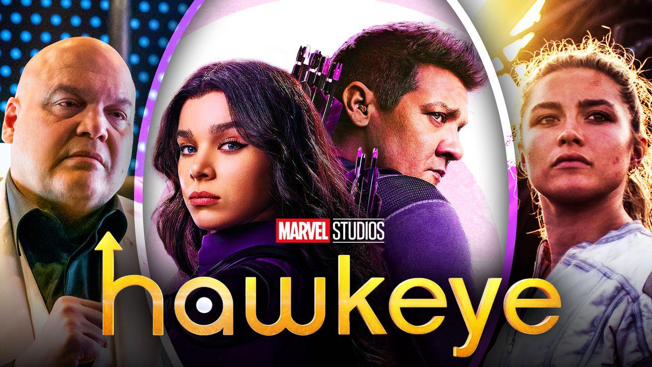 Florence Pugh, Vincent D'Onofrio et d'autres mis en avant pour la campagne Hawkeye Emmys 3 Membres de la distribution Hawkeye