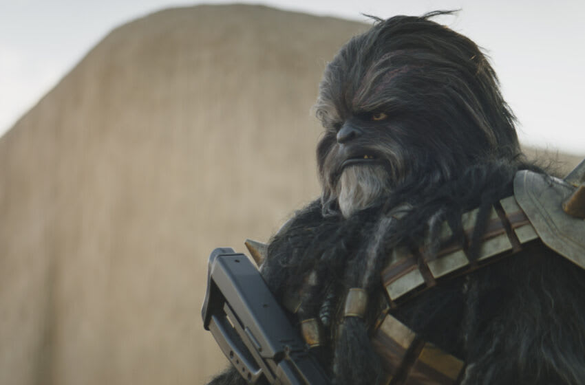 Krrsantan dans LE LIVRE DE BOBA FETT de Lucasfilm, exclusivement sur Disney+.  © 2022 Lucasfilm Ltd. & ™.  Tous les droits sont réservés.