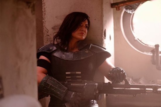 Gina Carano dans The Mandalorian Saison 1