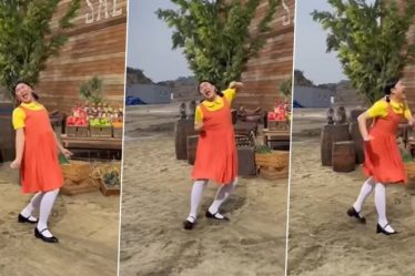 Le rappeur K-Pop PSY s'habille comme Squid Game Poupée Younghee ; Partage une vidéo supprimée de son MV coréen " That That " - 13